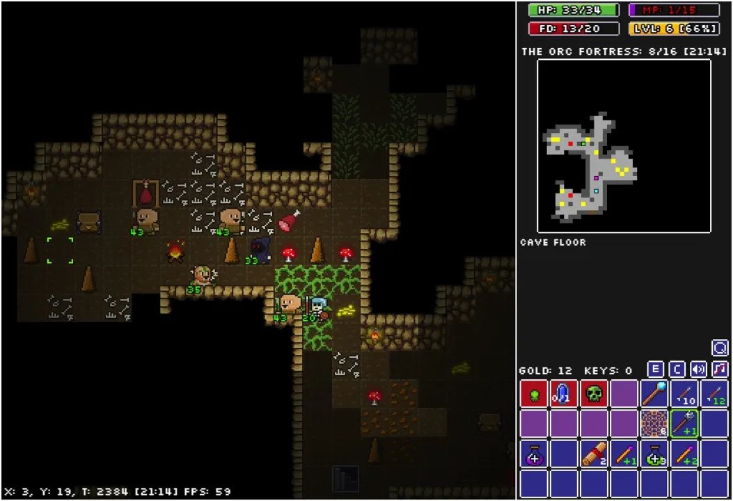 Rogue Fable III screenshot 1