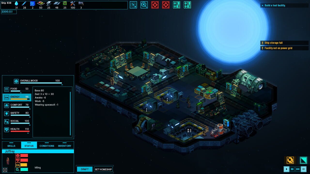 Space Haven screenshot