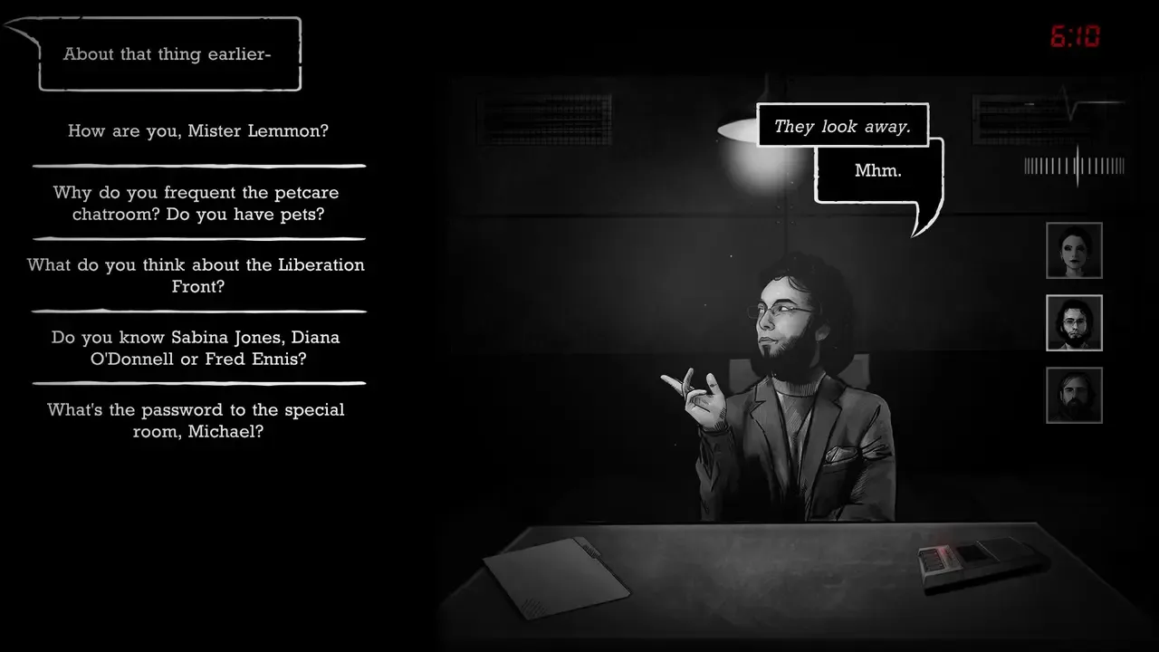 Interrogation: You Will Be Deceived screenshot 1