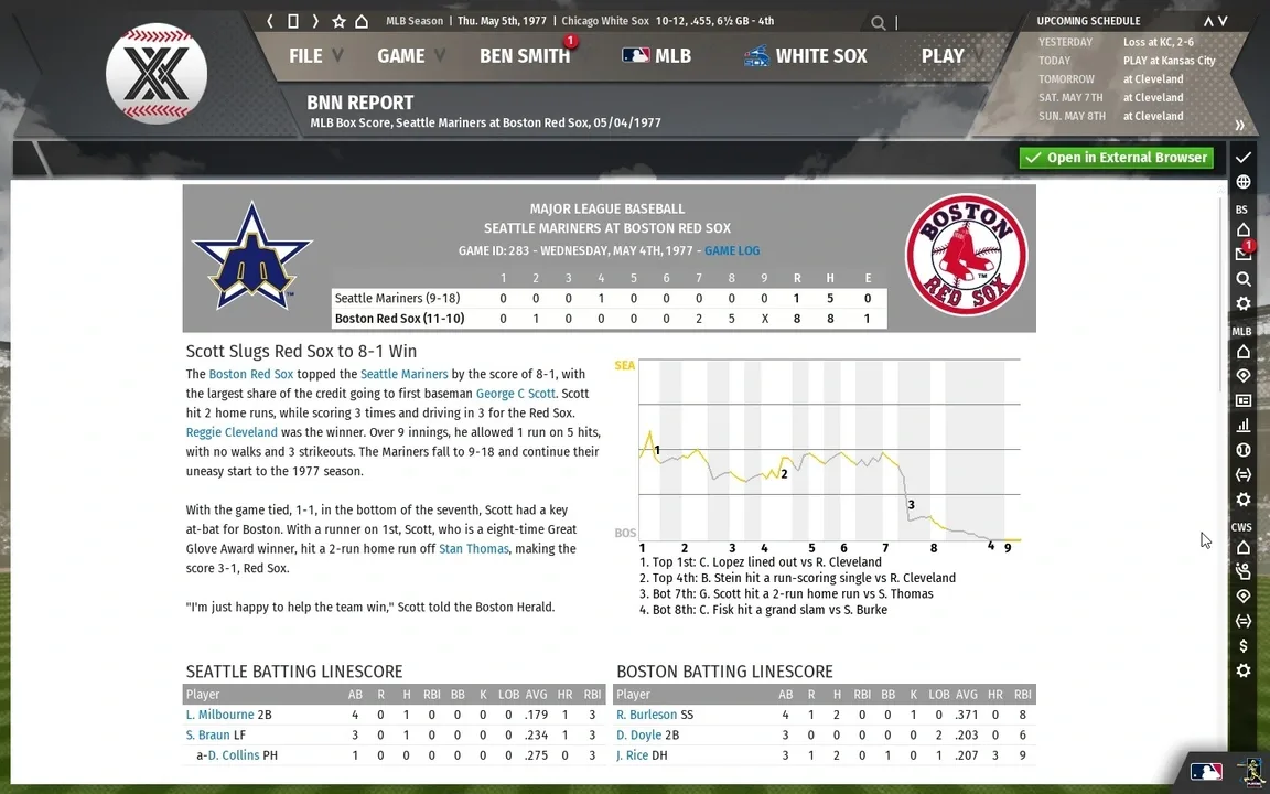 Out of the Park Baseball 20 screenshot 1