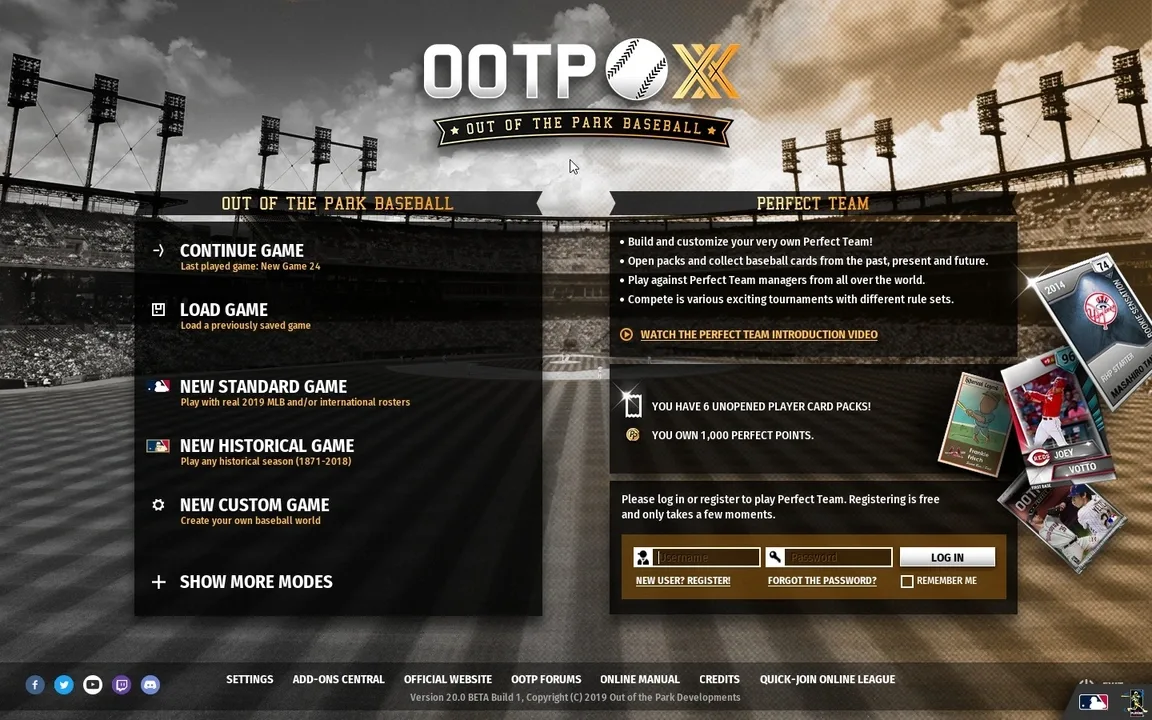 Out of the Park Baseball 20 screenshot 2
