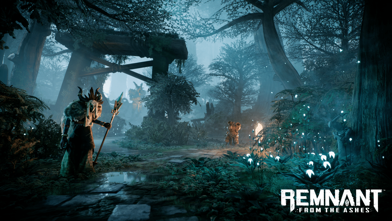 لقطة شاشة لقتال منظور الشخص الثالث في Remnant: From the Ashes