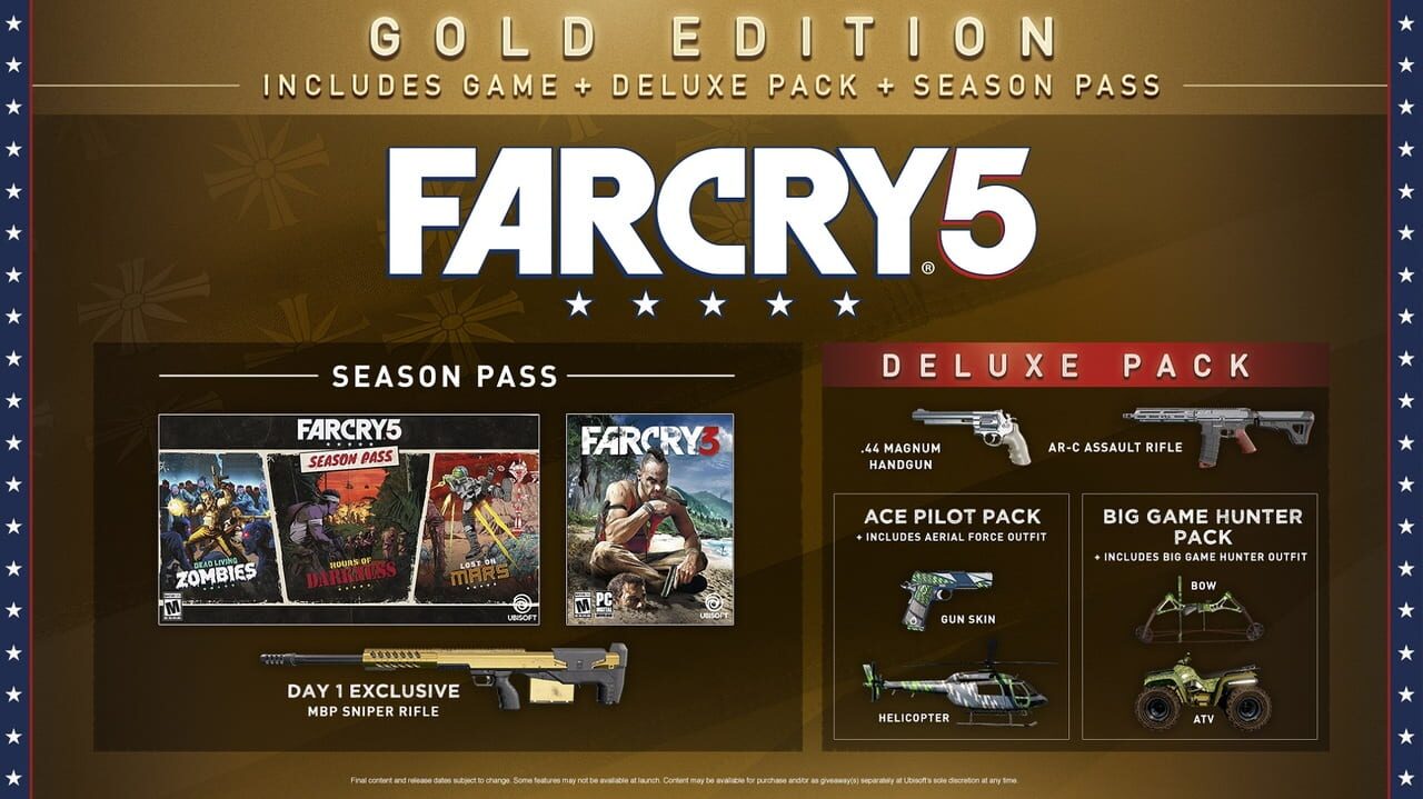 Far Cry 5 Gold Edition on PS4 — price history, screenshots