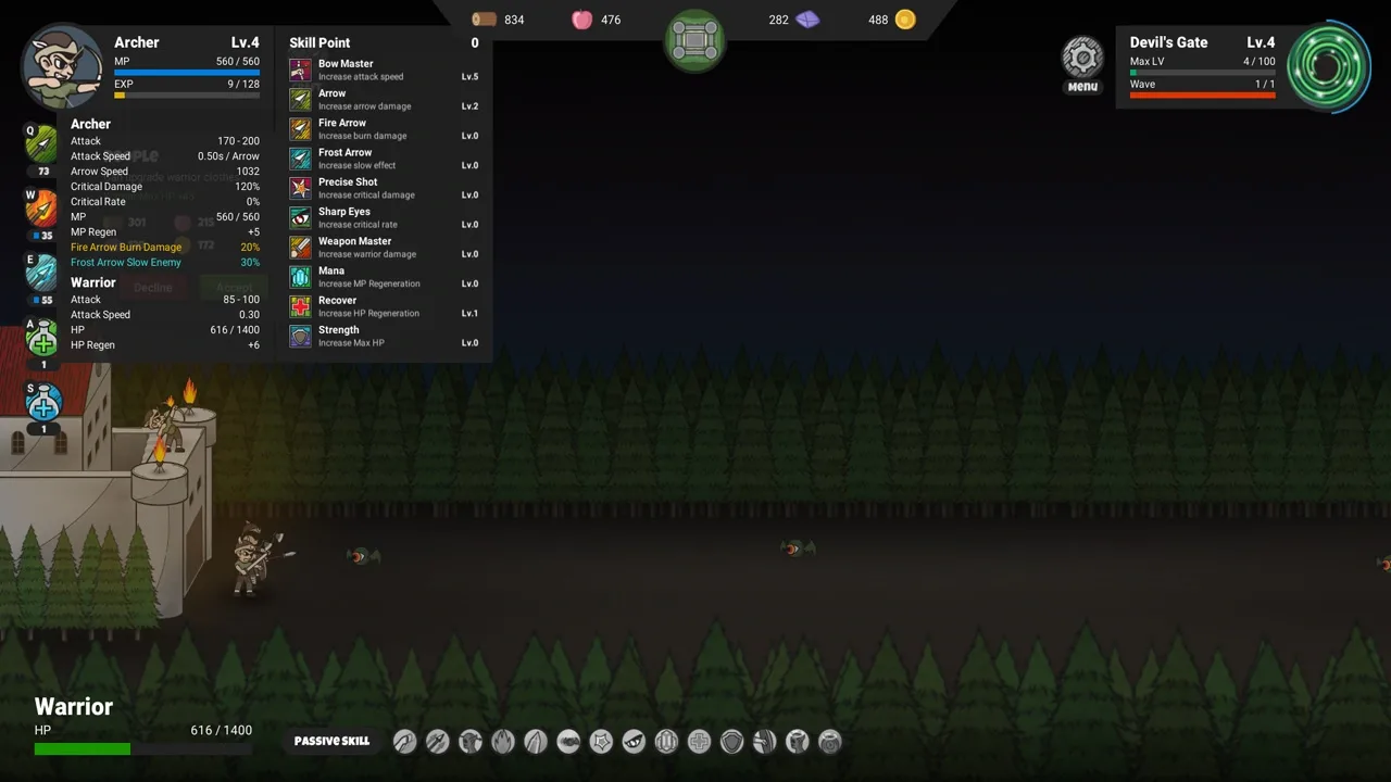 The Defender: Farm and Castle screenshot 2