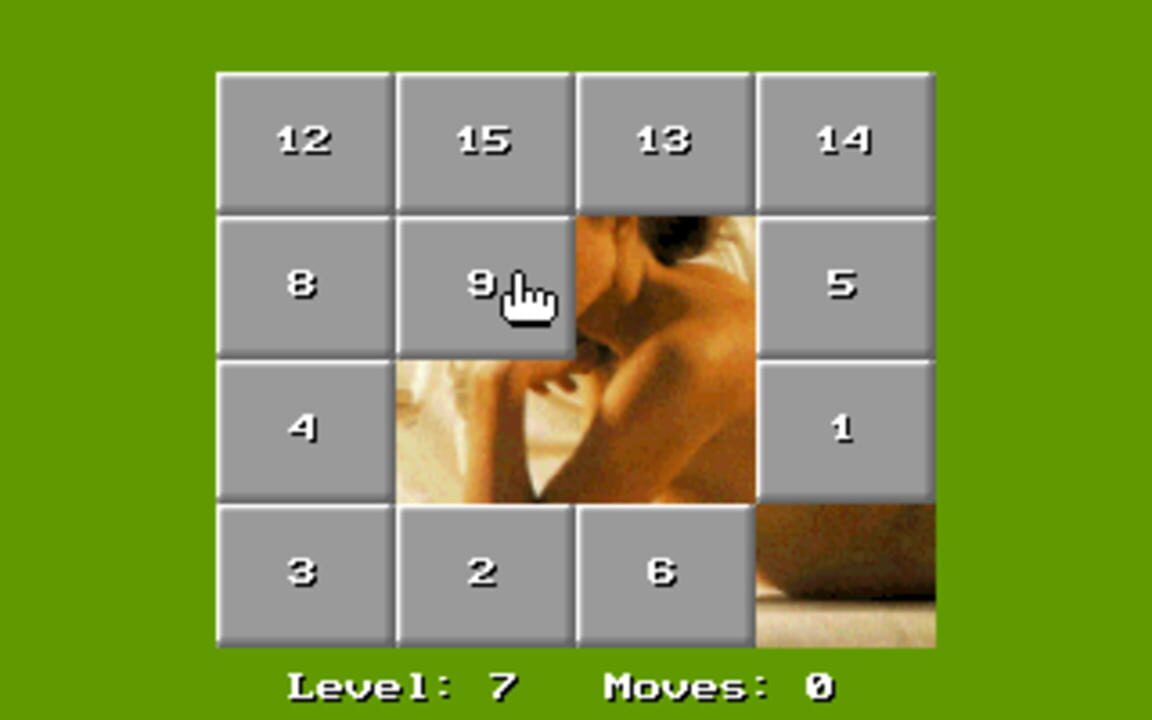 15 Move Hole Puzzle screenshot