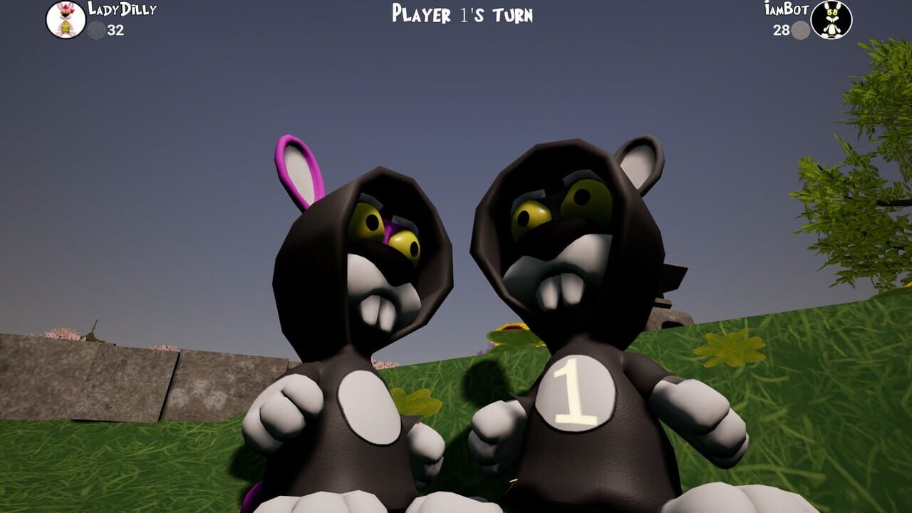 Bunny Reversi screenshot