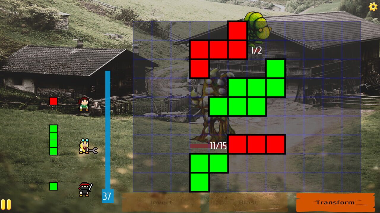 Gameplay de Grid Magic
