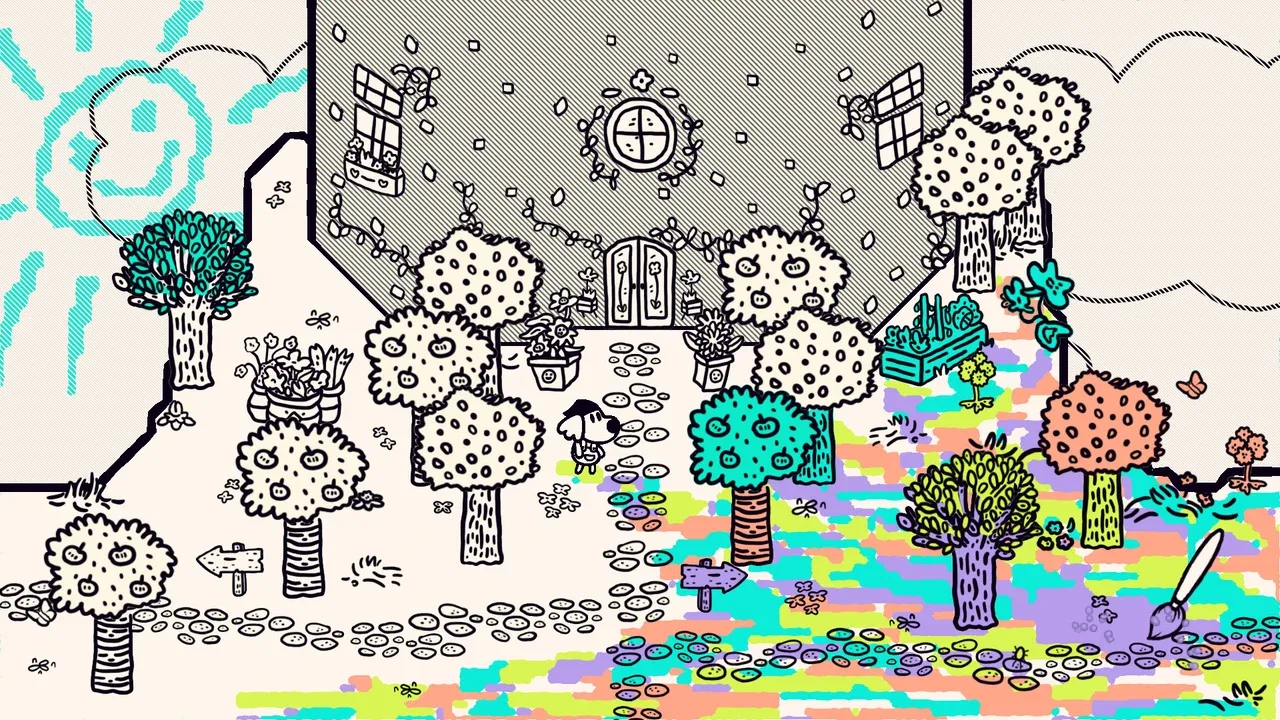 Chicory: A Colorful Tale screenshot 2
