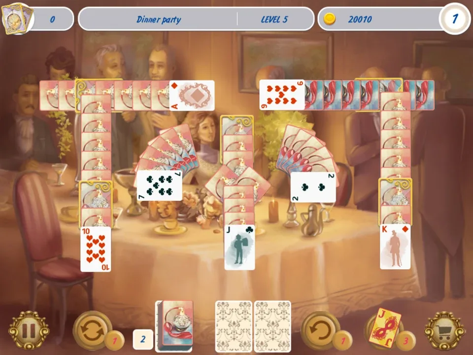 Solitaire: Victorian Picnic screenshot 1