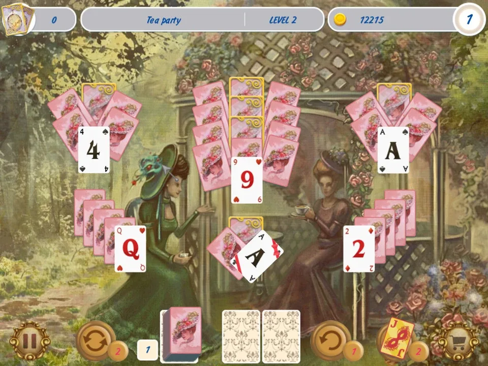 Solitaire: Victorian Picnic screenshot 2