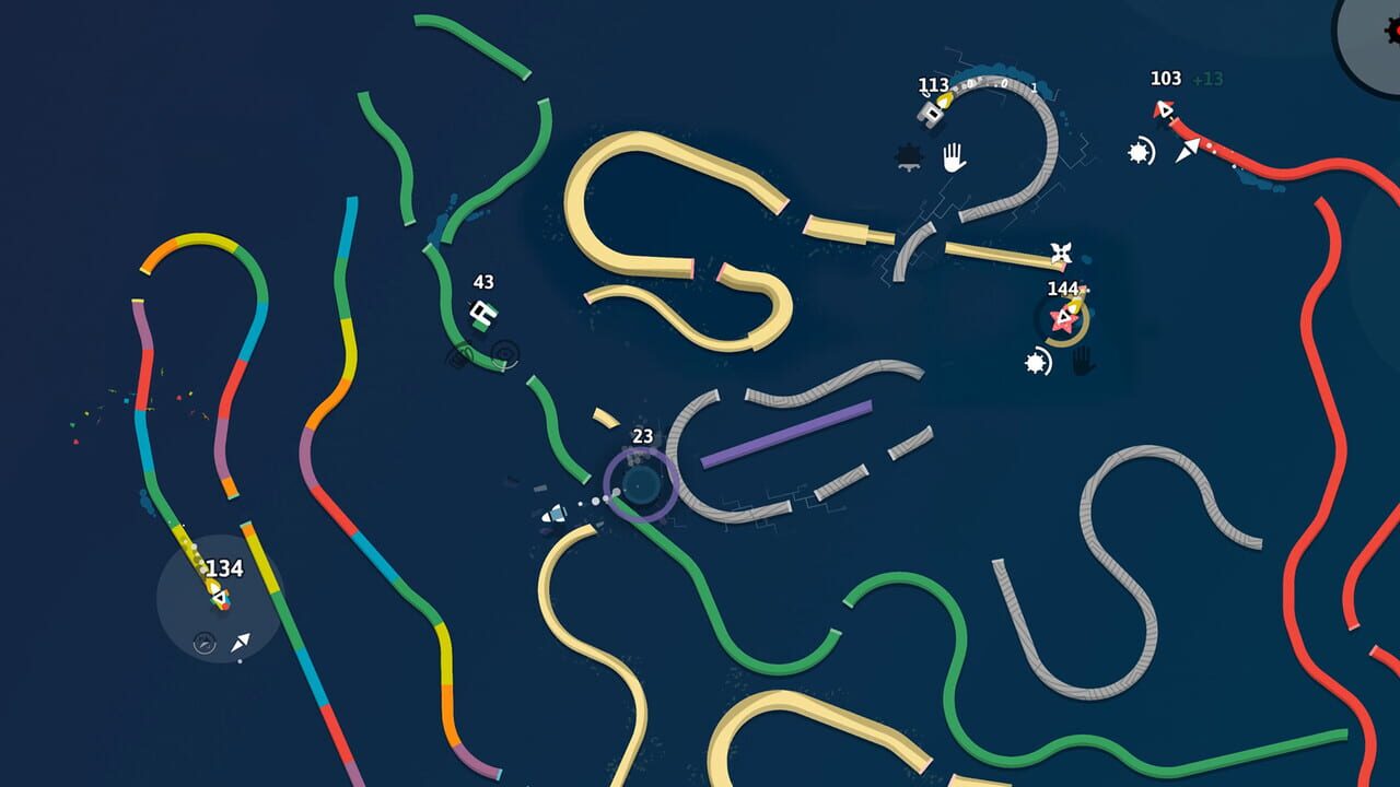 Curve Fever screenshot