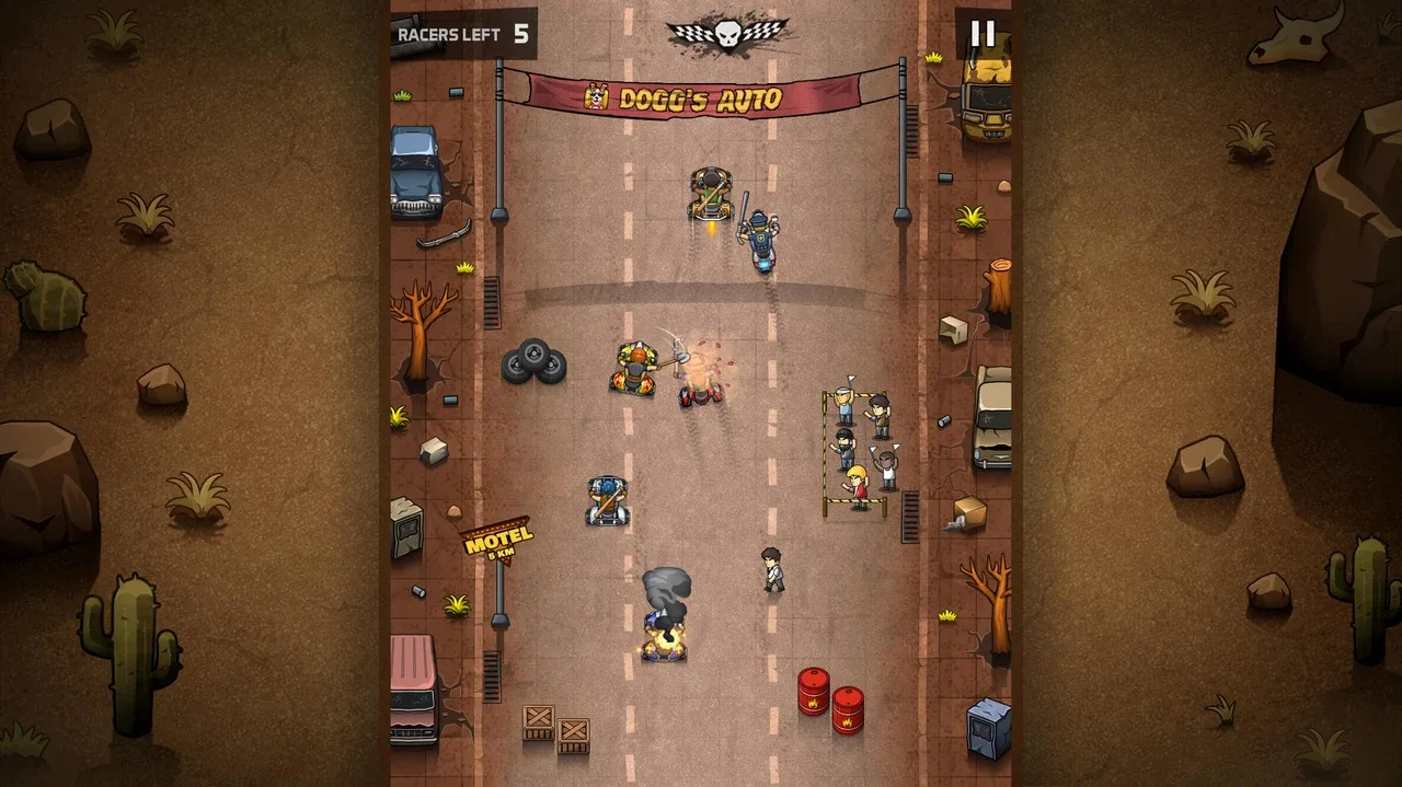 Rude Racers screenshot 1