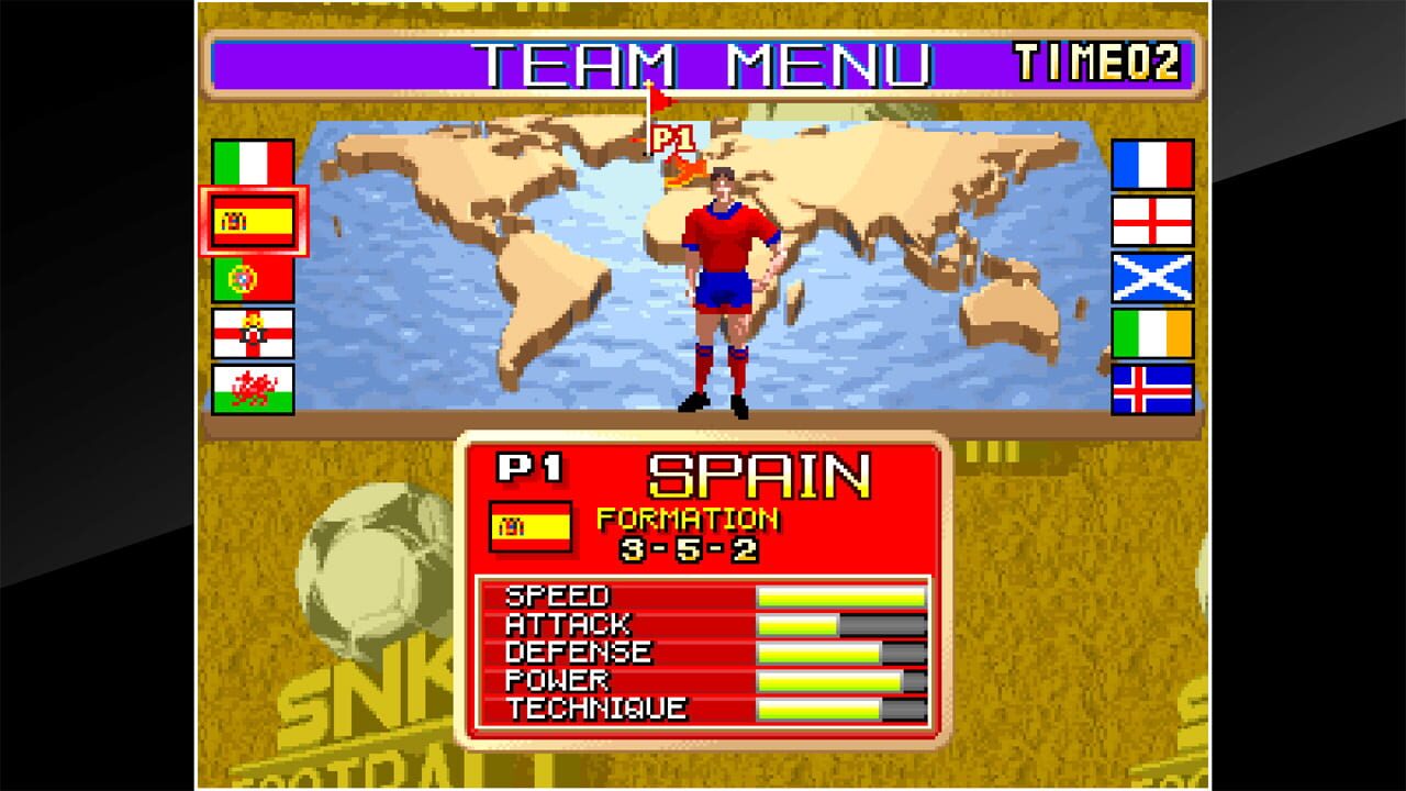 ACA Neo Geo: The Ultimate 11 - SNK Football Championship screenshot