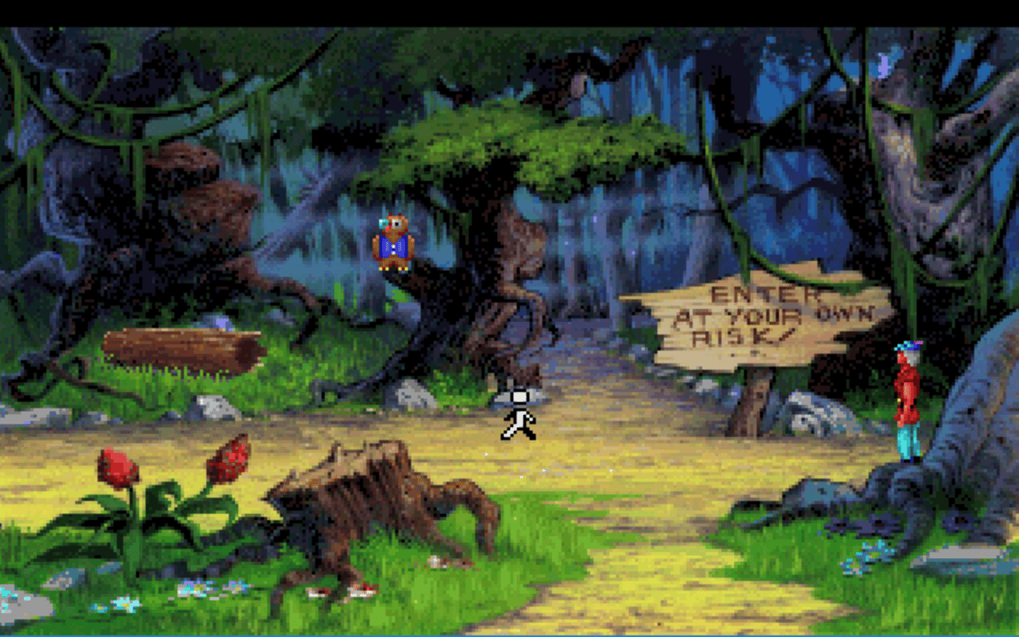 King's Quest V swamp screenshot