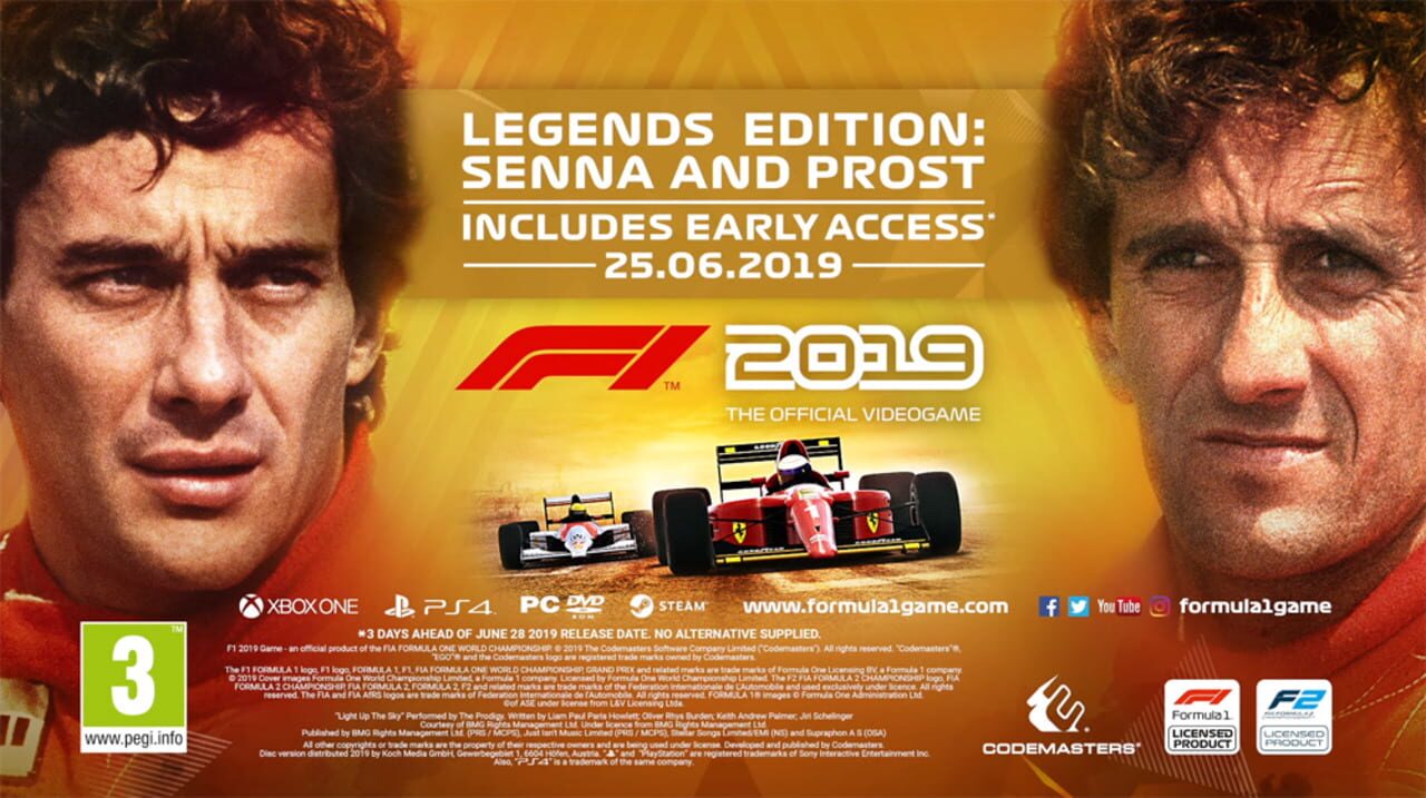 F1 2019: Legends Edition