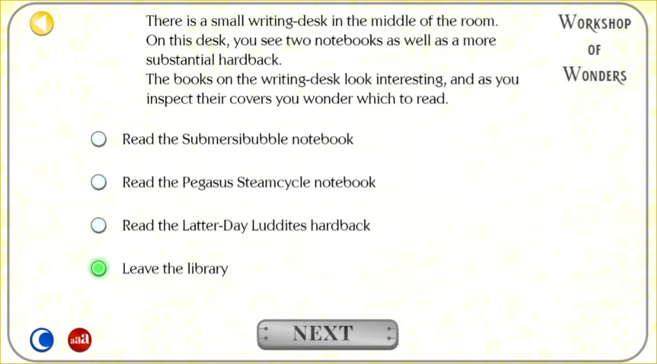 Victoriana - Steampunk Text Adventure screenshot 1