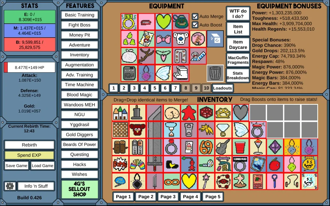 NGU Idle screenshot 2