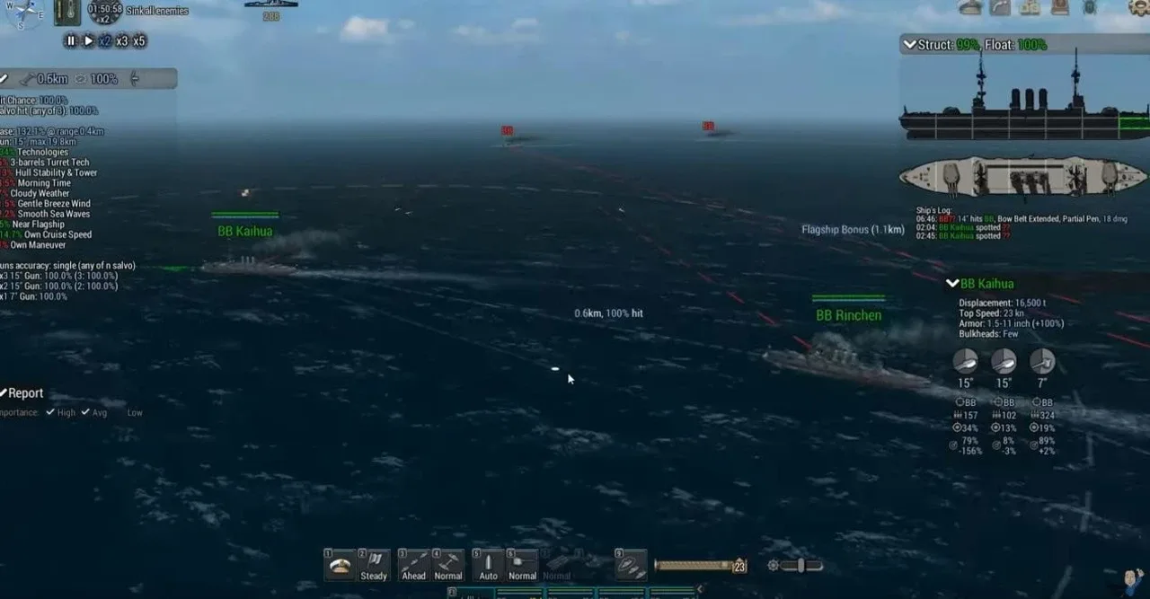 Ultimate Admiral: Dreadnoughts screenshot 2