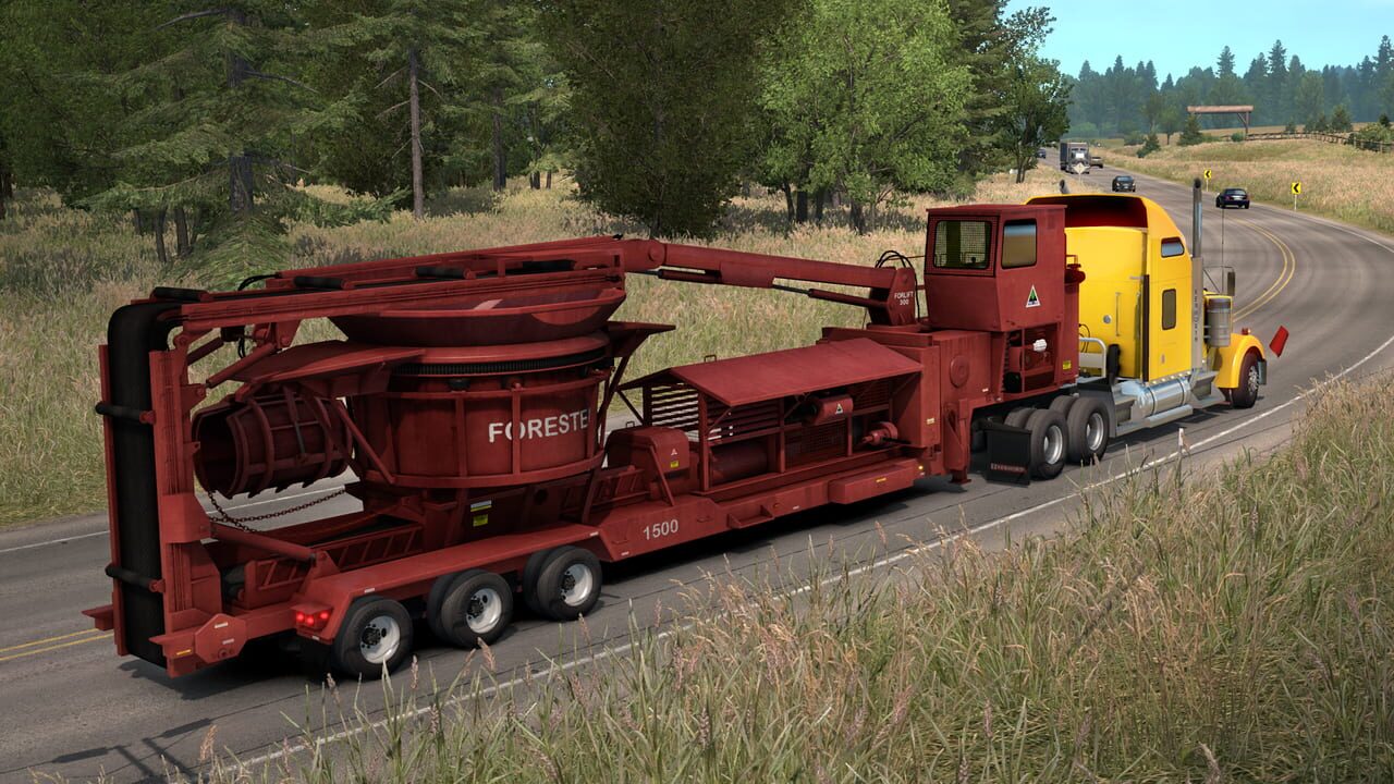 American Truck Simulator - Forest Machinery Download Free