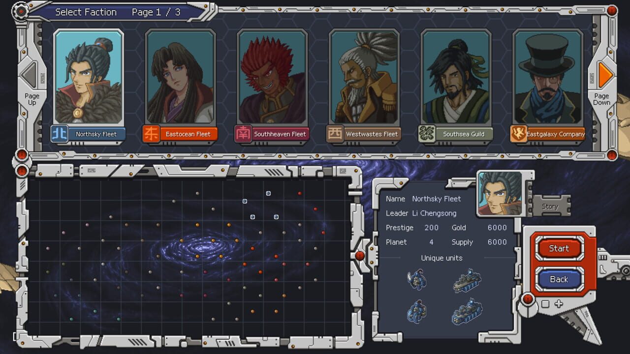 Chaos Galaxy screenshot