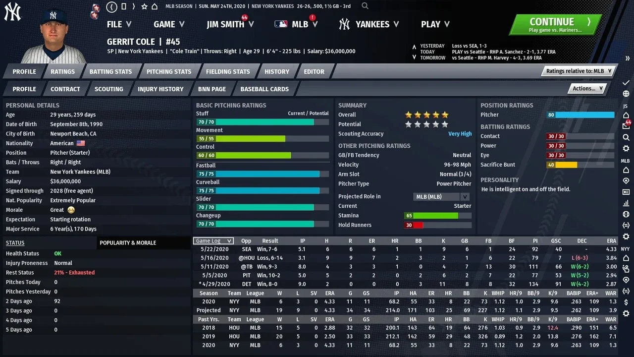 Out of the Park Baseball 21 screenshot 2
