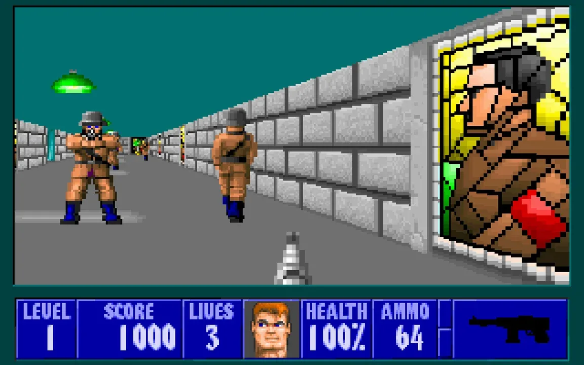 Wolfenstein 3D screenshot 2