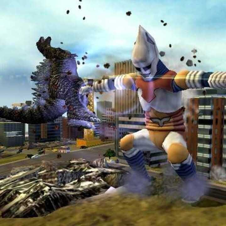 Godzilla Unleashed PS2 - 4 Player First time game play 