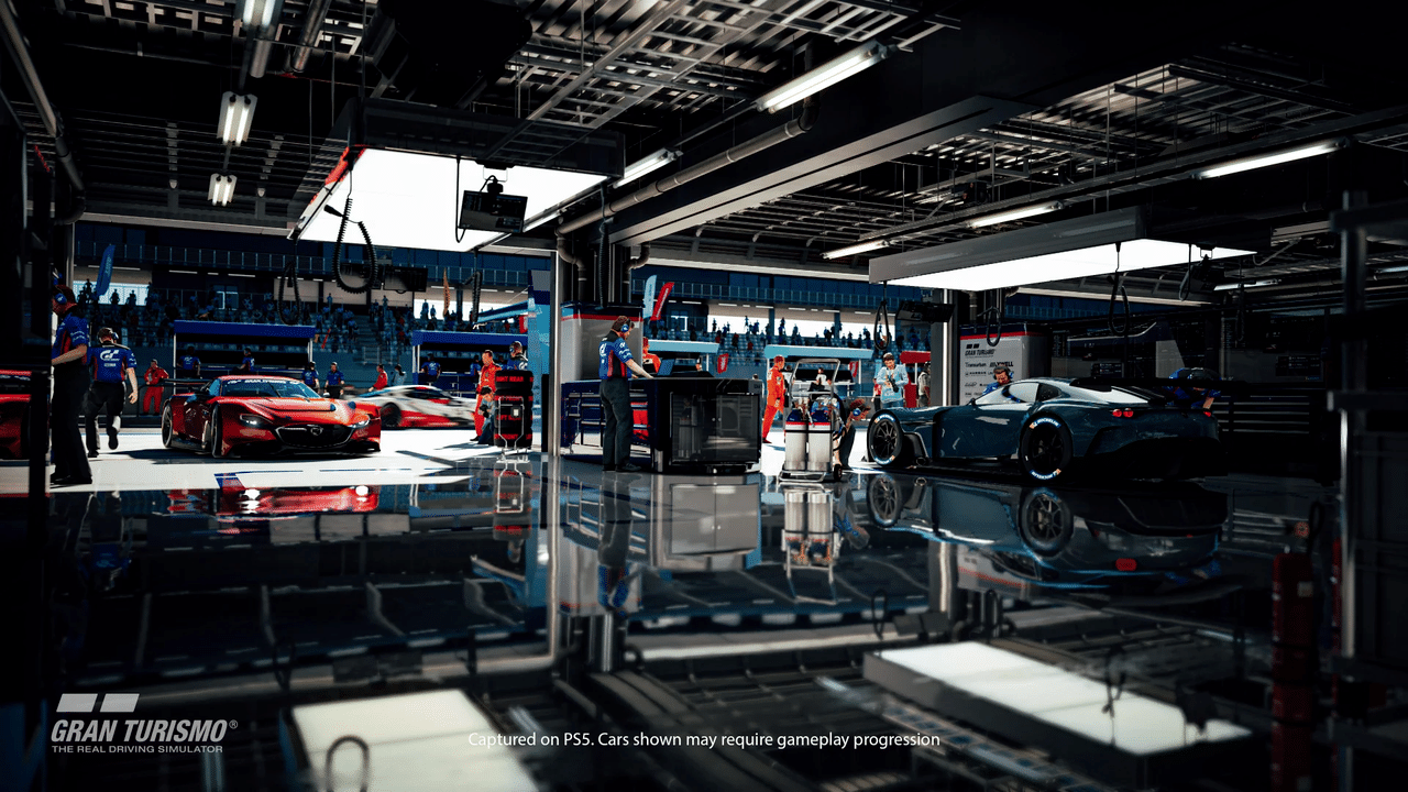 Gran Turismo 7 cars and track detail screenshot