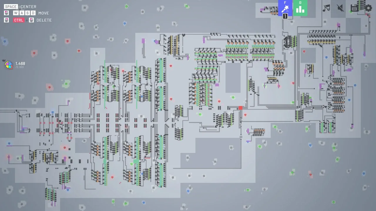 Shapez screenshot 1
