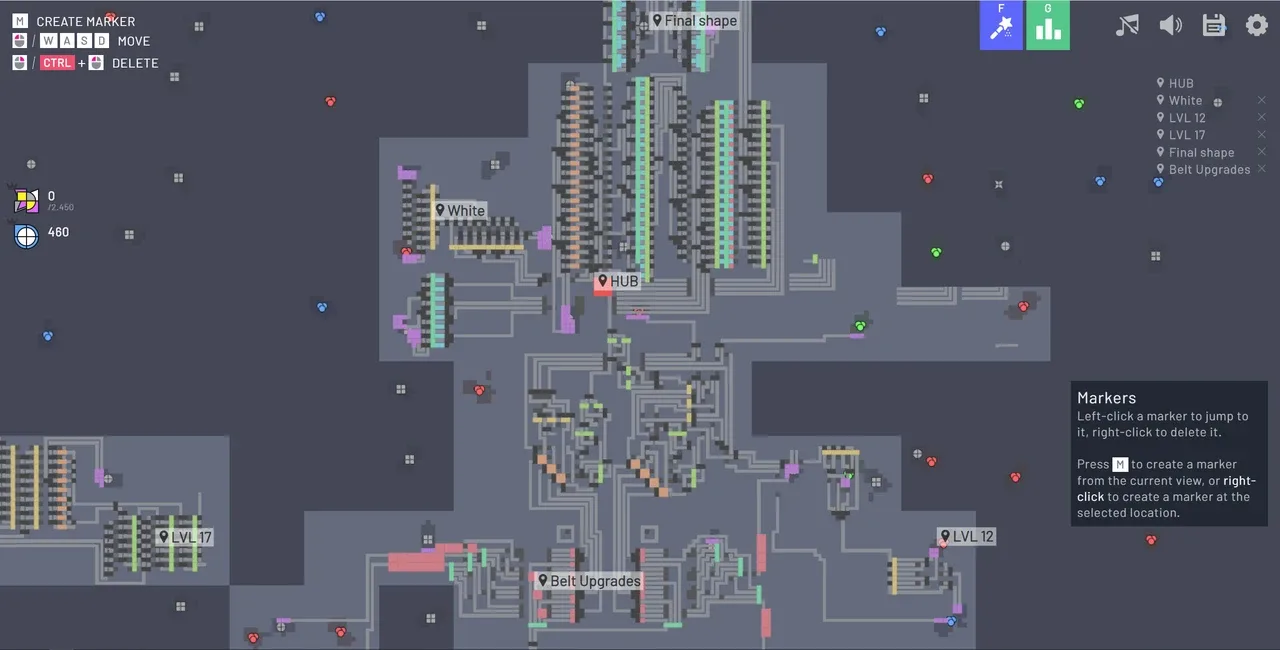 Shapez screenshot 2