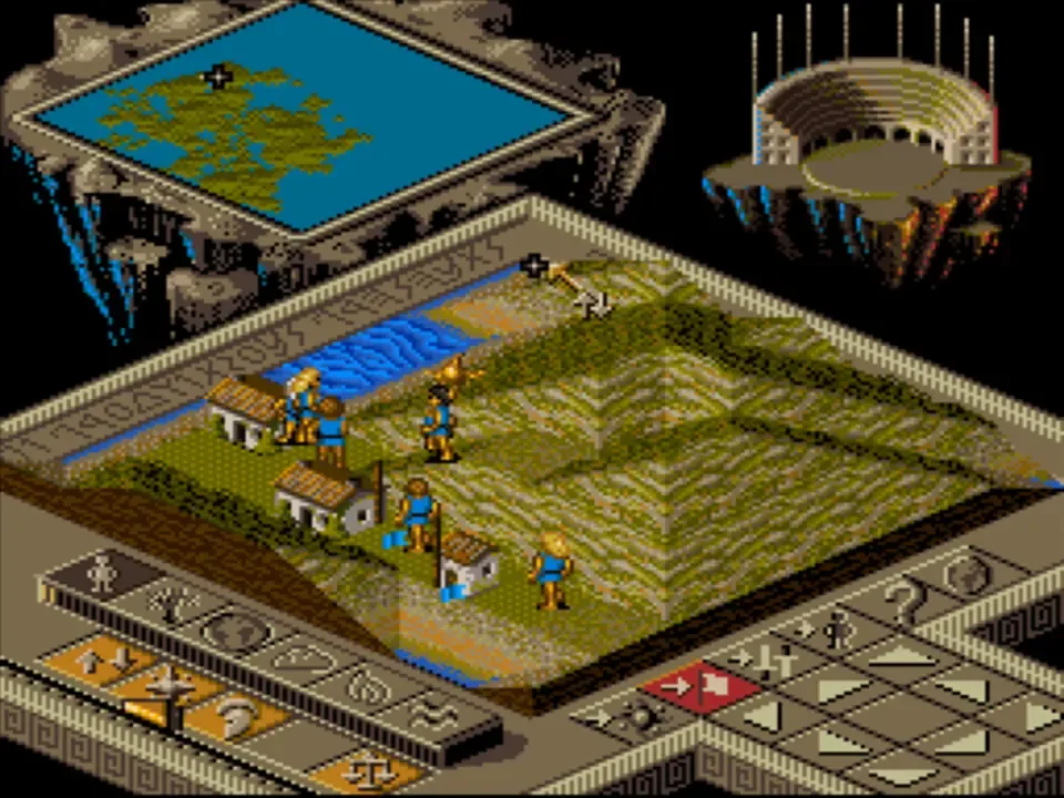 Populous II: Trials of the Olympian Gods screenshot 2