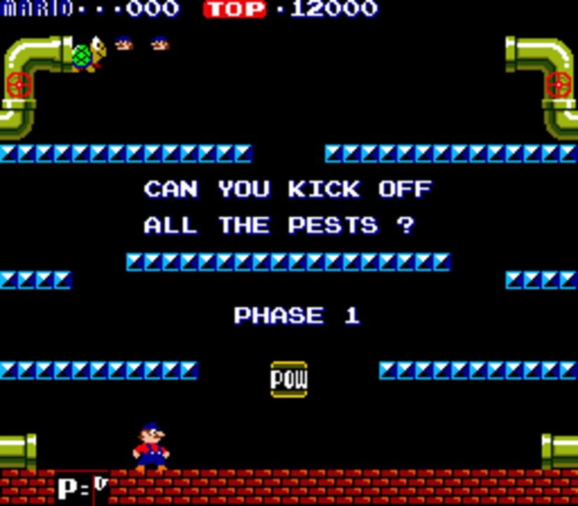 Mario Bros. para Arcade (1983)