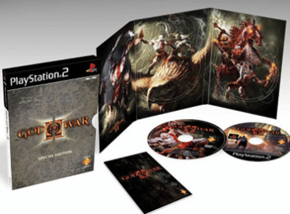 輸入版 God of war 1&amp;2 collection not boxed GoW-20th_Special-Colour-