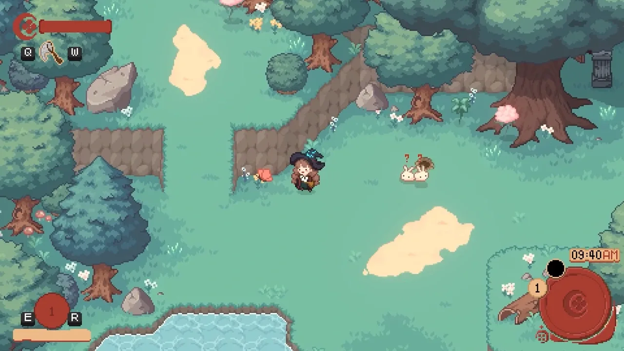 Little Witch in the Woods screenshot 1