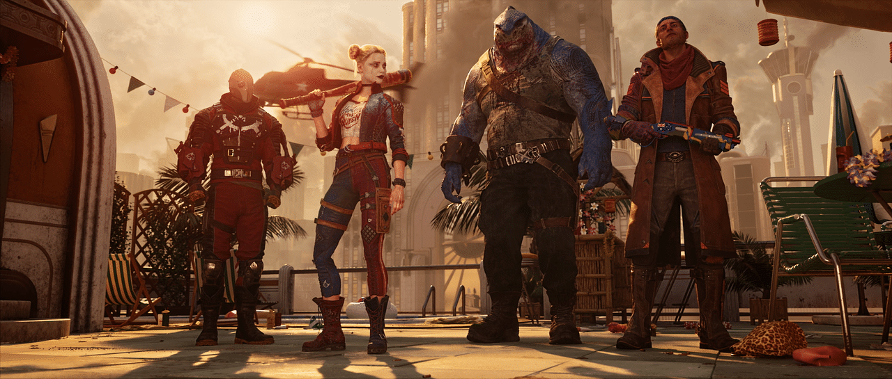 لقطة لعب من Suicide Squad: Kill the Justice League تُظهر القتال داخل Metropolis
