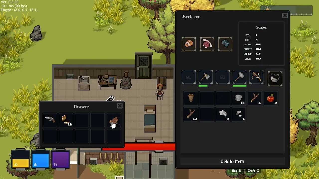 Zelter screenshot 2