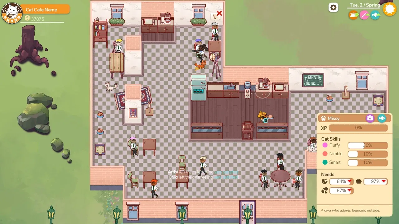 Cat Cafe Manager screenshot 1