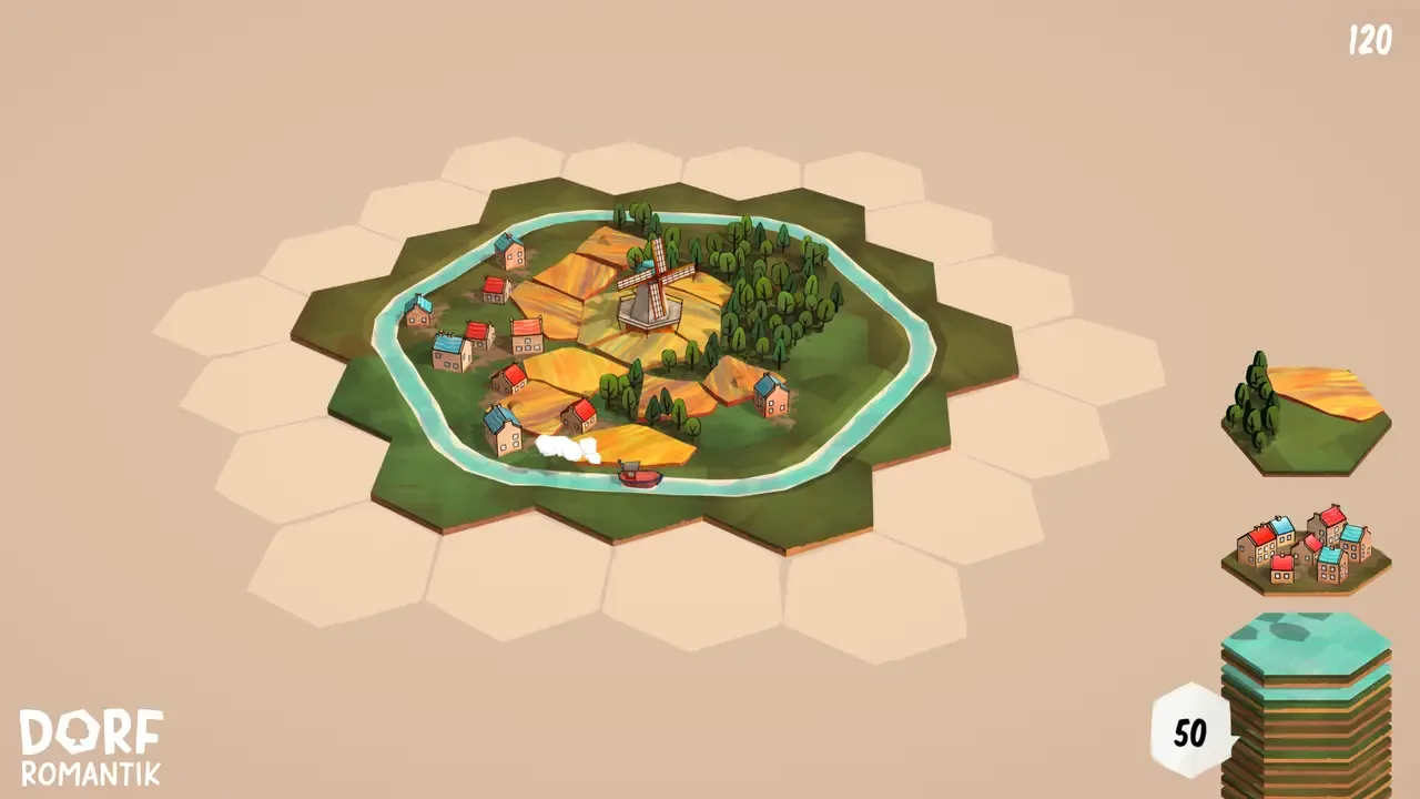 Dorfromantik screenshot 1