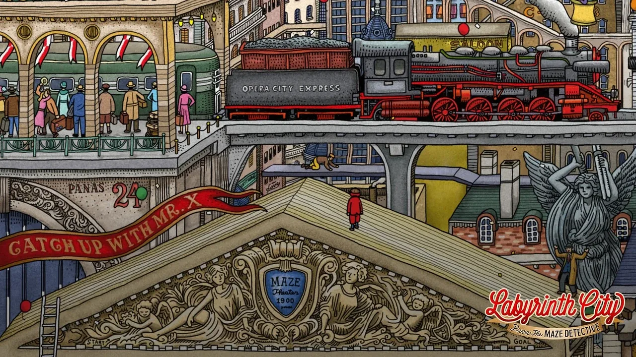 Labyrinth City: Pierre the Maze Detective screenshot 1
