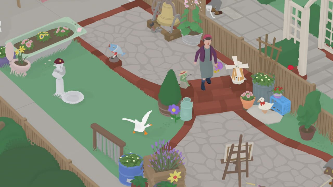 Untitled Goose Game adds second horrible goose for multiplayer