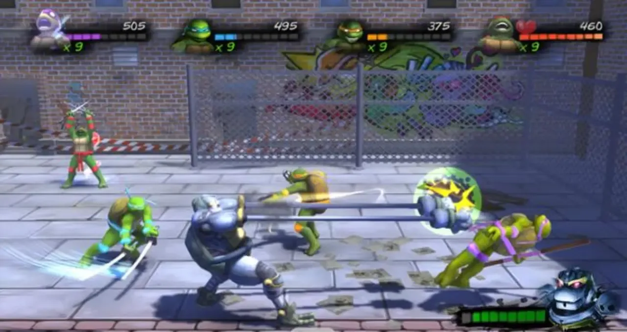 Teenage Mutant Ninja Turtles: Turtles in Time Re-Shelled (2009)