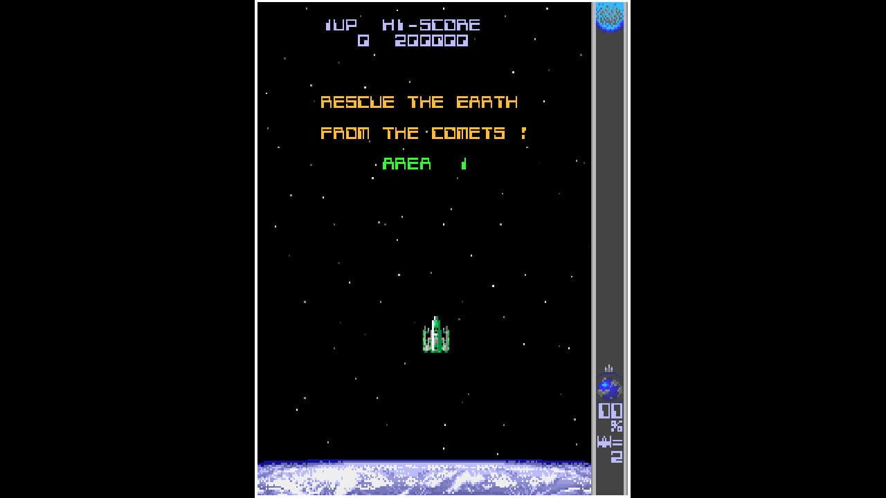 Arcade Archives: Halley's Comet screenshot
