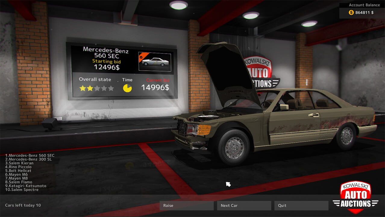 Car Mechanic Simulator 2015: Mercedes-Benz (2016)