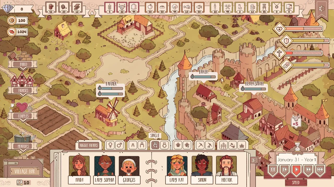 Lakeburg Legacies screenshot 1