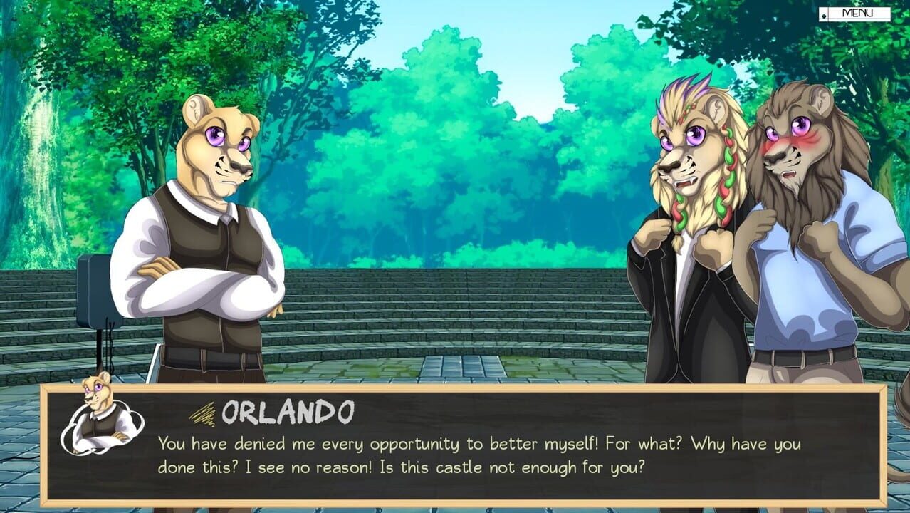 Gameplay de Furry Shakespeare: To Date or Not to Date Spooky Cat Girls?