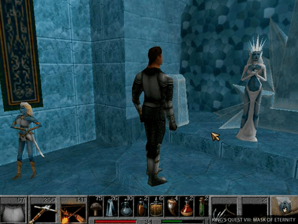 King's Quest VIII frozen realm screenshot