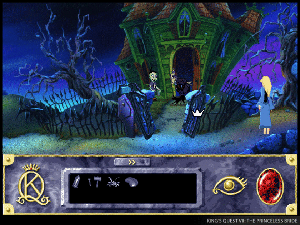 King's Quest VIII dark 3D world screenshot