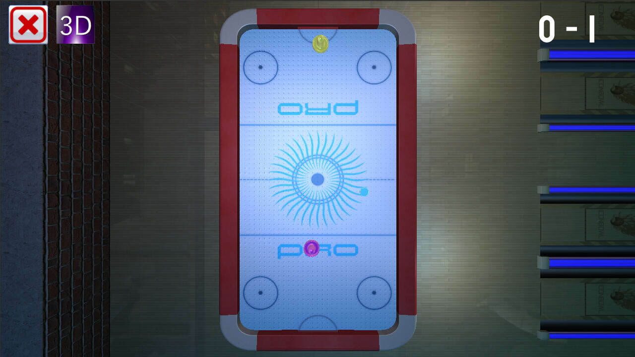3D Air Hockey screenshot