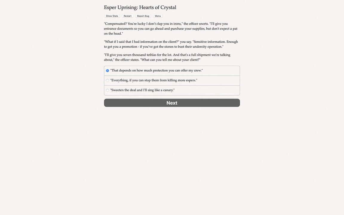 Esper Uprising: Hearts of Crystal