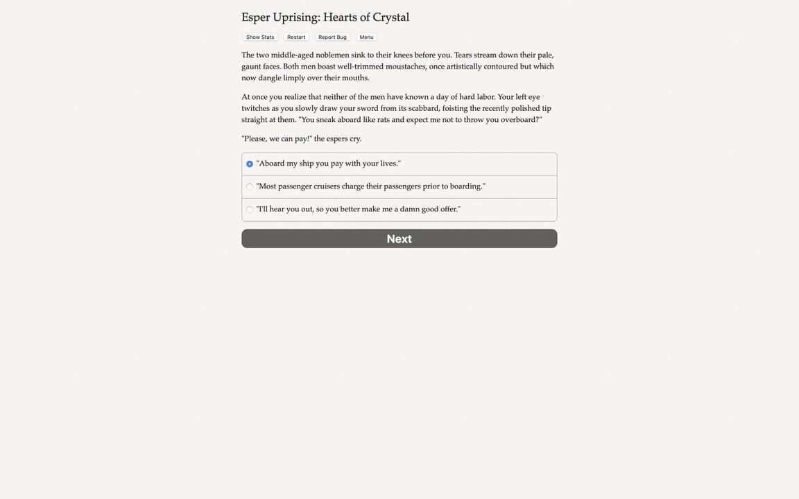 Esper Uprising: Hearts of Crystal
